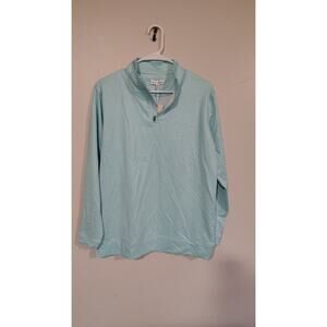 Peter Millar Crown Sport Pina Skullada 1/4 Zip Golf Pullover Long Sleeve YouthXL